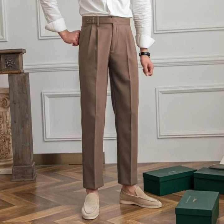 calça de alfaiataria masculina vintage