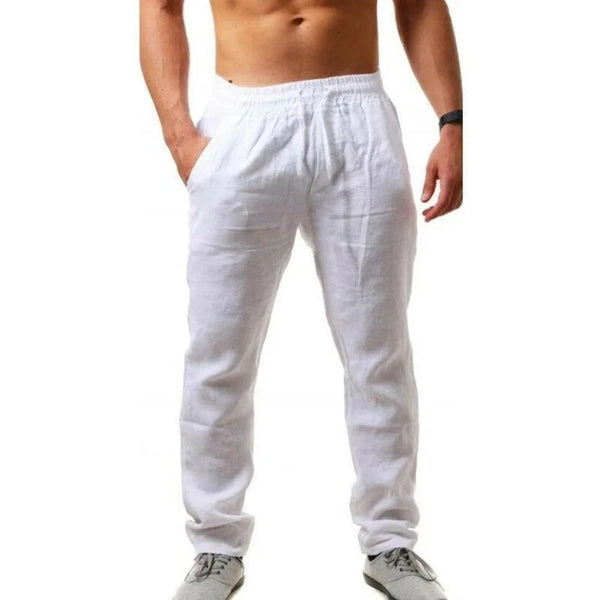 calça de linho masculino